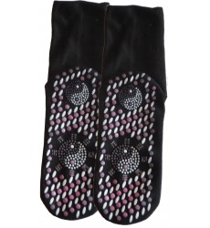 Турмалиновые носки с биофотонами. Чёрные. 1 пара.